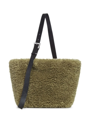 Apparis Esti bouclette tote bag - Green