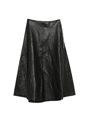 Alexander Wang chain A-line skirt - Black