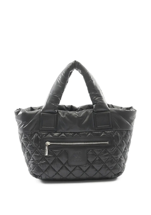 CHANEL Pre-Owned 2009-2010 Coco quilted reversible tote bag - Black