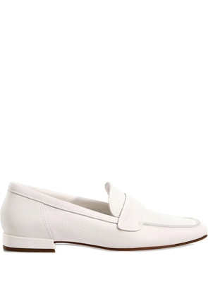 Hogl Perry leather loafers - White