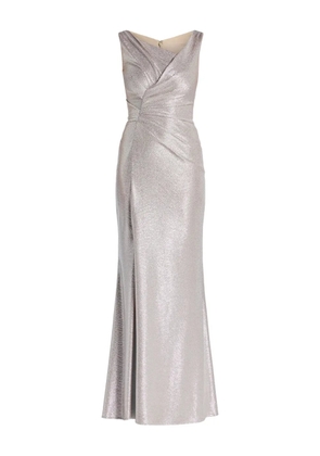 Talbot Runhof Mirrorball gown dress - Neutrals
