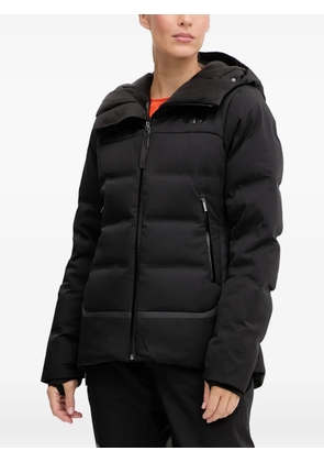 The North Face hooded padded ski jacket - Black