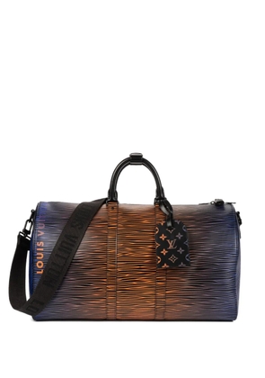 Louis Vuitton Pre-Owned Chip striped duffle bag - Blue