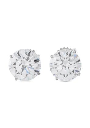 LB Exclusive lab-grown diamond stud earrings - White