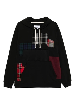 Junya Watanabe MAN patchwork hoodie - Black