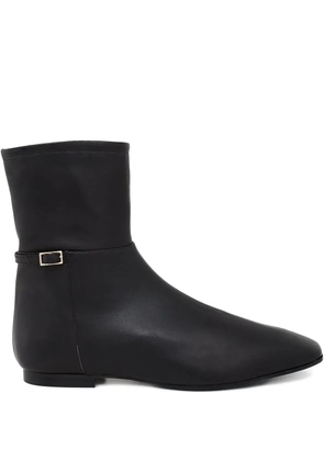 ATP Atelier Barzio pointed strap boots - Black