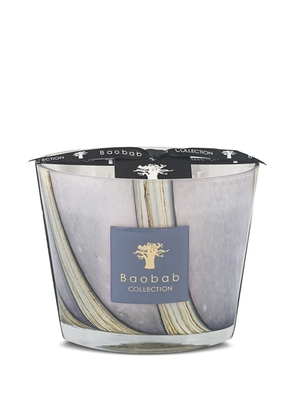 Baobab Collection Brocéliande patterned-print candle - Grey