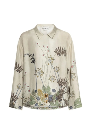 MUNTHE Faiza floral-print shirt - Neutrals