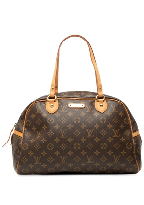 Louis Vuitton Pre-Owned 2009 Monogram Montorgueil GM shoulder bag - Brown