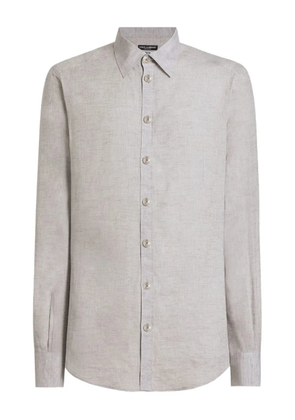 Dolce & Gabbana linen shirt - Grey