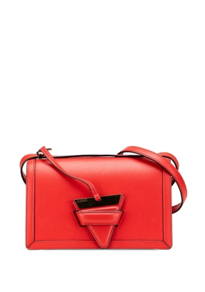 Loewe Pre-Owned 2017 Medium Leather Barcelona crossbody bag - Red