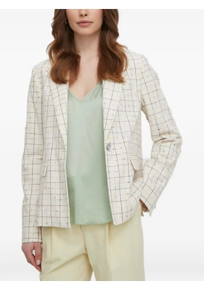 Mos Mosh checked blazer - Neutrals