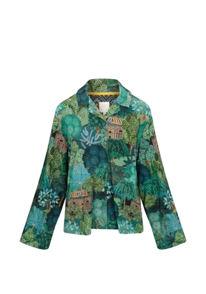 PIP STUDIO floral-print blouse - Green