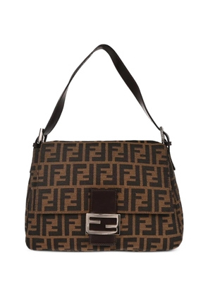 Fendi Pre-Owned 2009 mamma Baguette Zucca shoulder bag - Brown