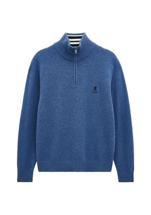 Pringle of Scotland zip polo shirt - Blue