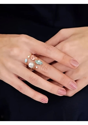 ATELIER MON Candy Cabana cluster ring - Gold