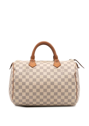 Louis Vuitton Pre-Owned 2010 Damier Azur Speedy 30 boston bag - White