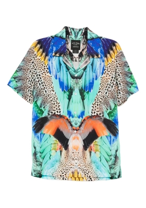 Camilla graphic-print shirt - Blue