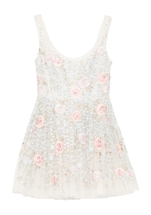 Needle & Thread Cressida mini dress - Neutrals