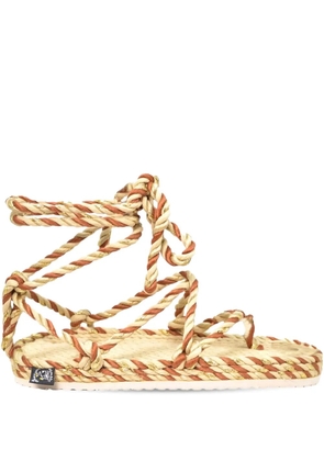 Nomadic State of Mind rope-tie flat sandals - Neutrals
