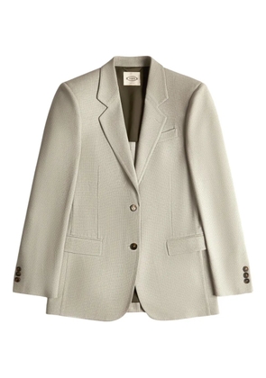 Tod's single-breasted blazer - Neutrals