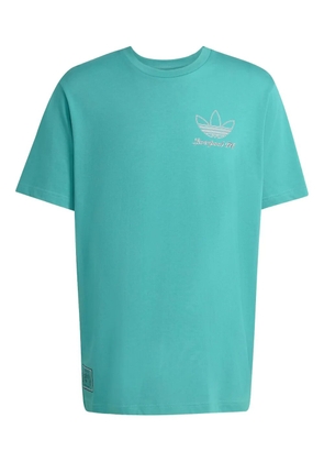 adidas logo T-shirt - Blue