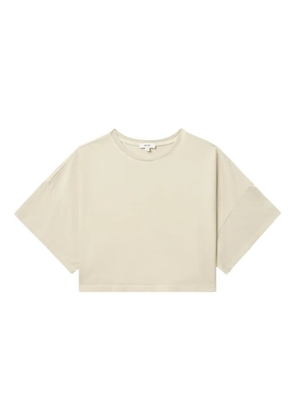 AGOLDE short-sleeve cropped T-shirt - Neutrals