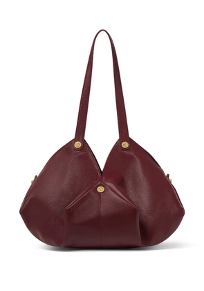 Versace Protea leather shoulder bag - Red