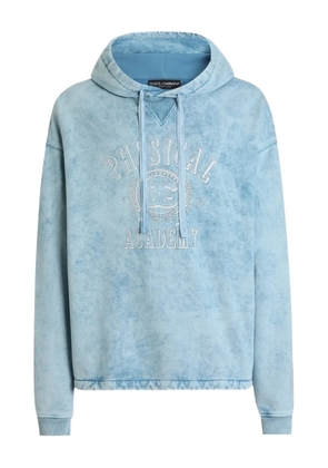 Dolce & Gabbana embroidered hoodie - Brown