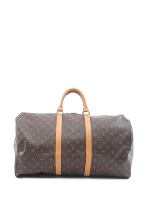 Louis Vuitton Pre-Owned 1998 Keepall 55 Monogram tote bag - Brown