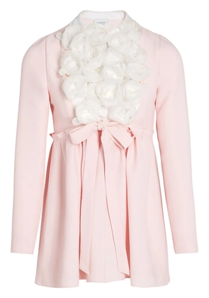 Giambattista Valli floral-appliqué dress - Pink