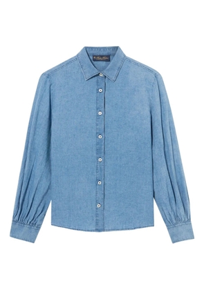 Brooks Brothers balloon-sleeve shirt - Blue