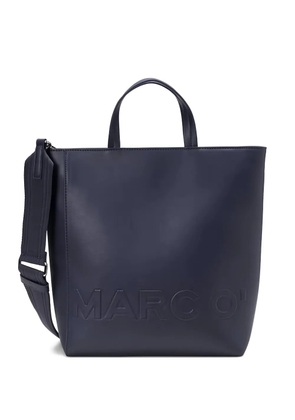Marc O'Polo logo-embossed tote bag - Blue