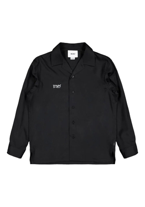 WTAPS CTLY. Twill buttoned-up shirt - Black