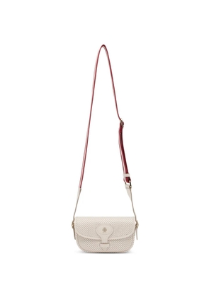 Bally Beckett perforated leather cross body bag - Neutrals