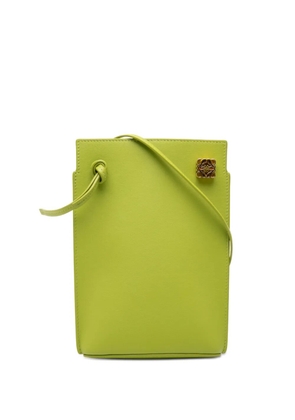Loewe Pre-Owned 2024 Calfskin Dice Pocket crossbody bag - Green