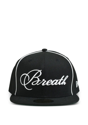 BREATH piped cap - Black