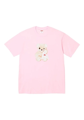 Supreme bear-print T-shirt - Pink
