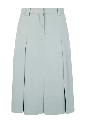 Nº21 pleated midi skirt - Green