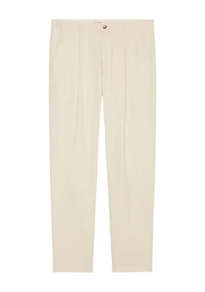 Marc O'Polo pleat-detailed trousers - Neutrals