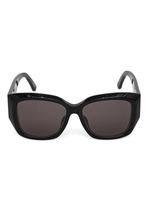Balenciaga Eyewear logo-detail sunglasses - Black