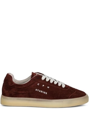 Copenhagen suede lace-up sneakers - Brown