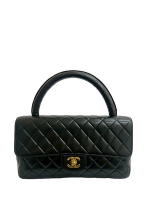 CHANEL Pre-Owned 1994-1996 Medium Lambskin Kelly Parent Top Handle Bag handbag - Black