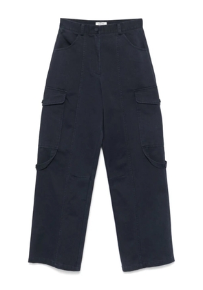 SANDRO cotton trousers - Blue
