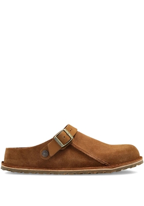 Birkenstock buckle strap mules - Brown