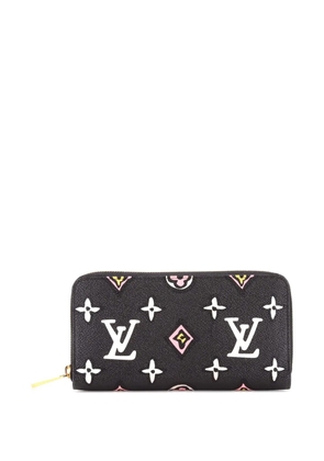 Louis Vuitton Pre-Owned Zippy Wallet Wild at Heart Monogram Giant small wallets - Black