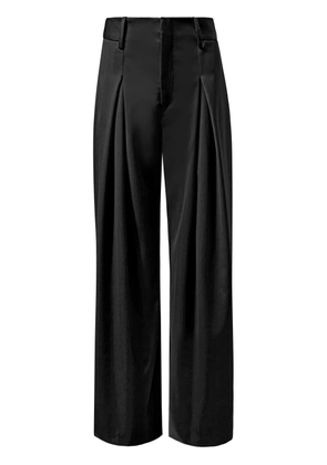 Alejandra Alonso Rojas wool palazzo trousers - Black