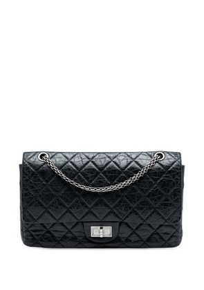 CHANEL Pre-Owned 2008-2009 Reissue 2.55 Aged Calfskin Double Flap 227 shoulder bag - Black