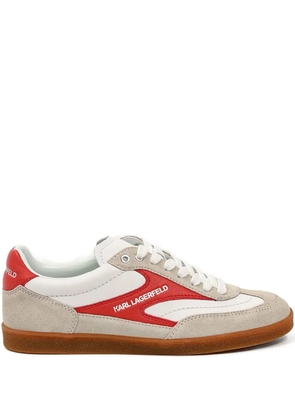 Karl Lagerfeld logo-print sneakers - White