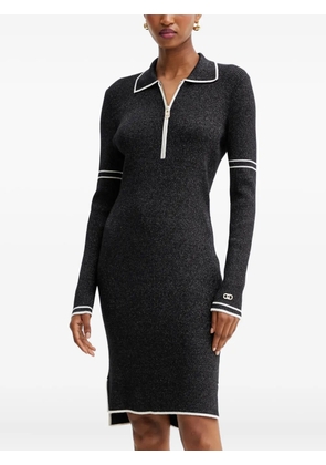 LIU JO zip-fastening dress - Black